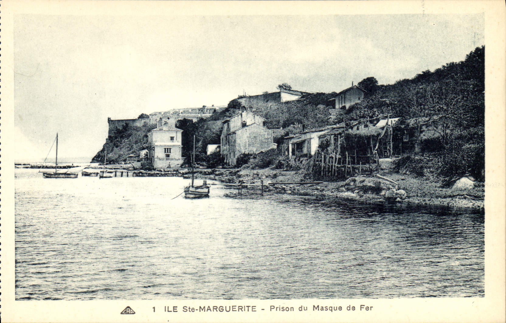 Île Sainte-Marguerite - Prison du Masque de Fer — éditeur ARA, n°1