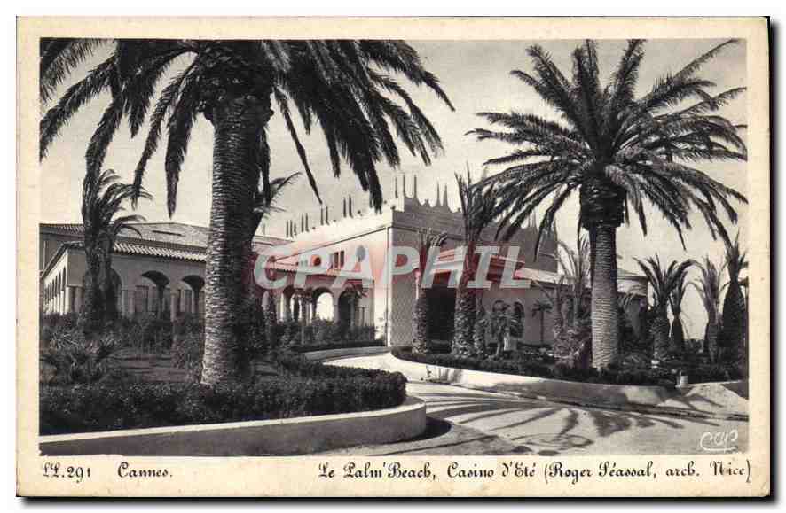 CPA Cannes Le Palm Beach Casino l'Ete 