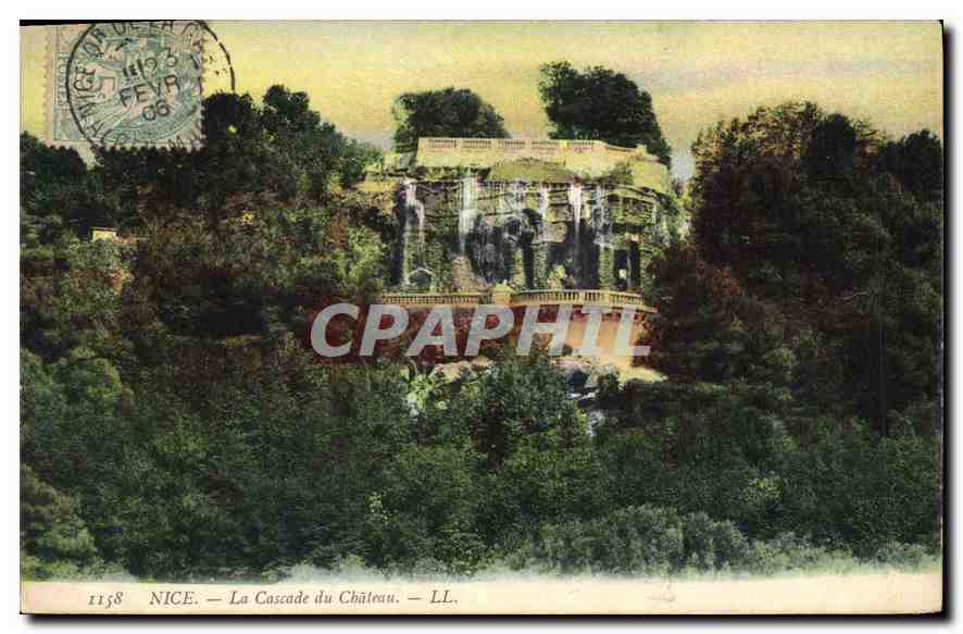 CPA Nice La Cascade du Chateau 
