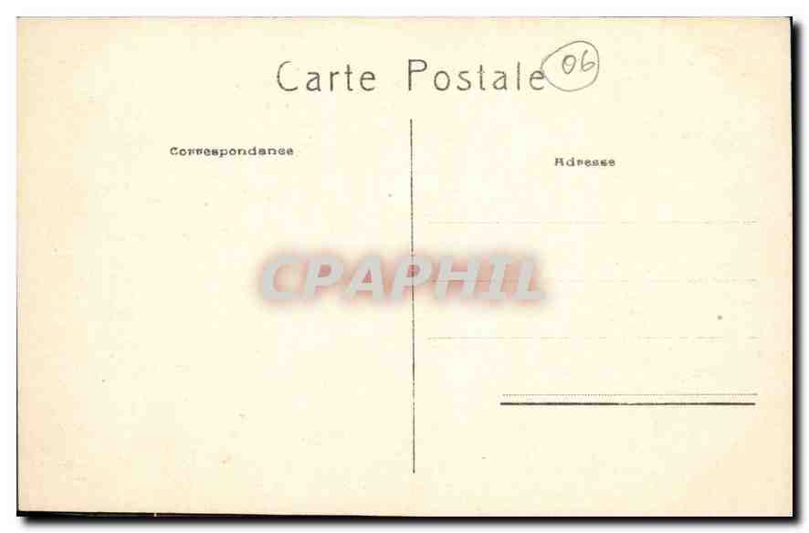 CPA Cote d'Azur Monte Carlo le Jet d'eau du Parterre et le Casino  — Rückseite