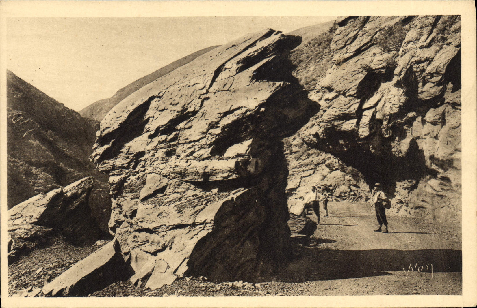 Gorges du Cians — Vue des rochers — Éditions d'Art Yvon, Paris