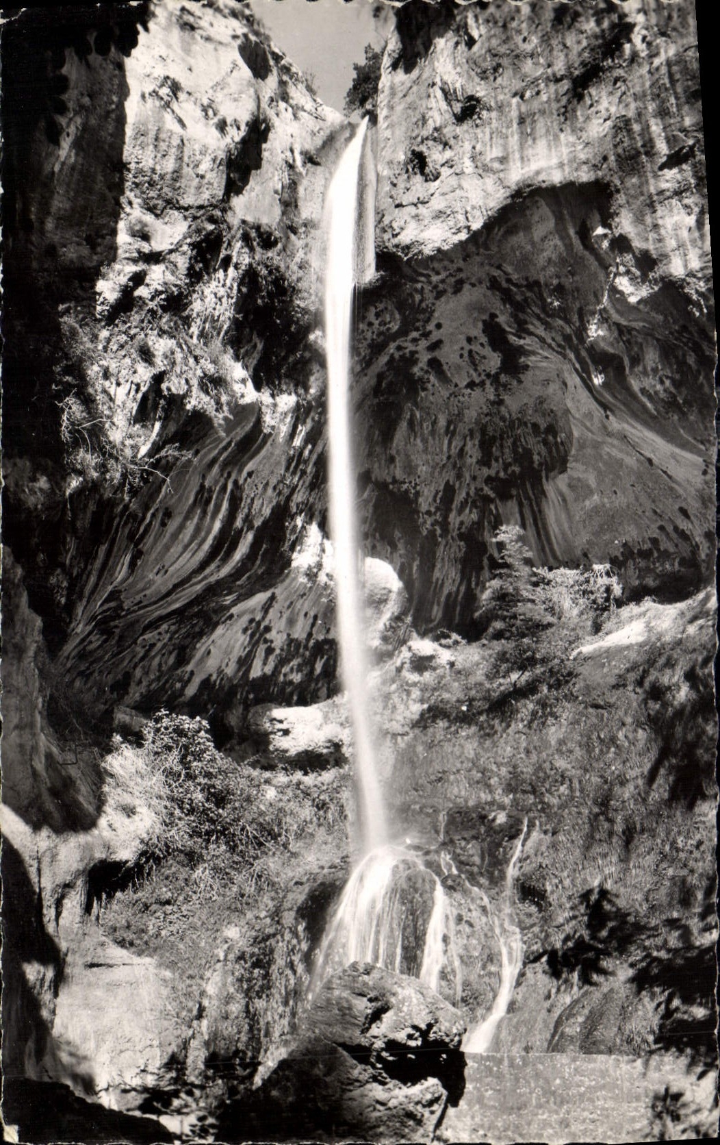 Gorges du Loup — Cascade de Courmes — L. Gilletta & Cie, Nice