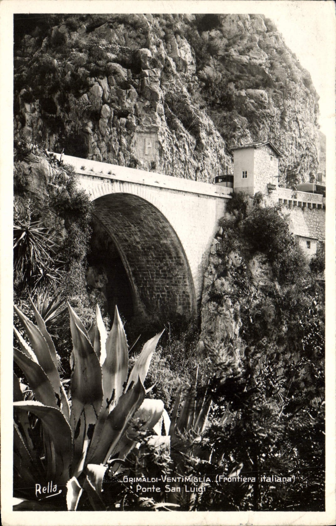 Ponte San Luigi — Frontière italienne — Grimaldi-Ventimiglia — Éditions Rella