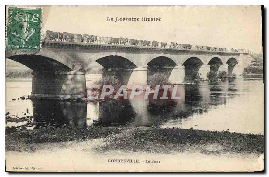 CPA Gondreville Le Pont Vaches