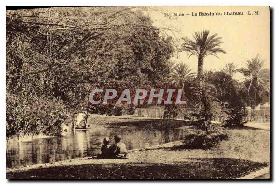CPA Nice Le Bassin du Chateau 