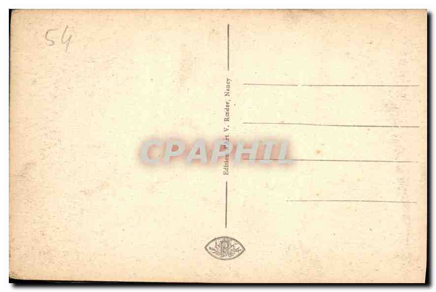 NANCY - Un coin de la Pépinière — Édition V. Rezder, Nancy, n° 440 — Achterkant