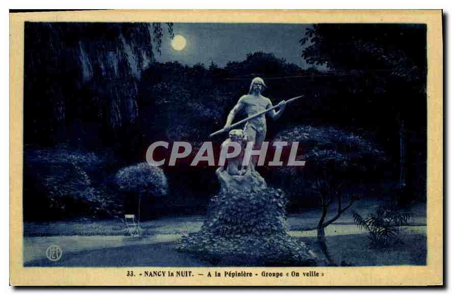 Nancy la Nuit — À la Pépinière — Groupe « On veille » — CPAPHIL