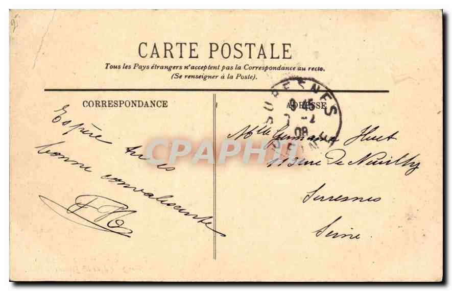 CPA Monte Carlo Vue prise dans les jardins  — Verso