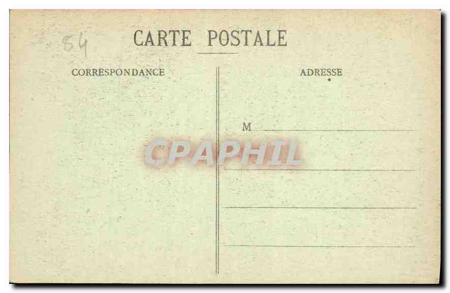 CPA Luneville Eglise St Jacques  — Verso