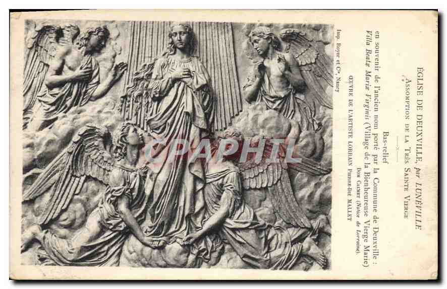 CPA Eglise de Deuxville par Luneville 