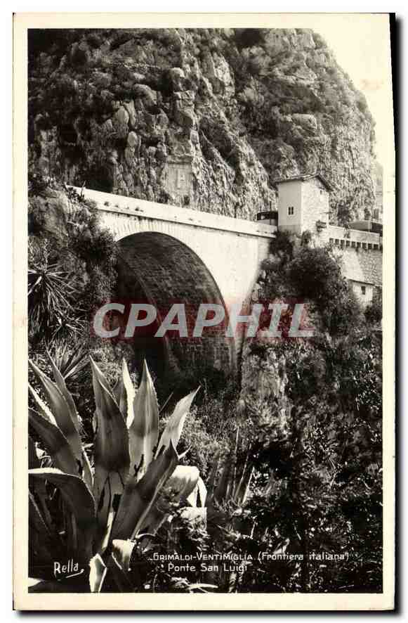 Ponte San Luigi — Frontière italienne — Éditions Rella