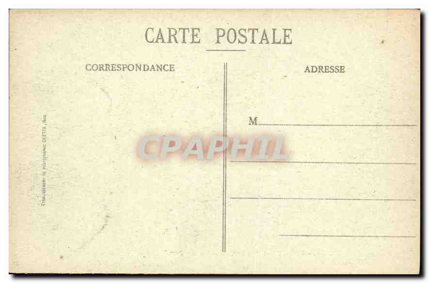 CPA Monte Carlo Salle de Jeu Trente et Quarante  — Rückseite