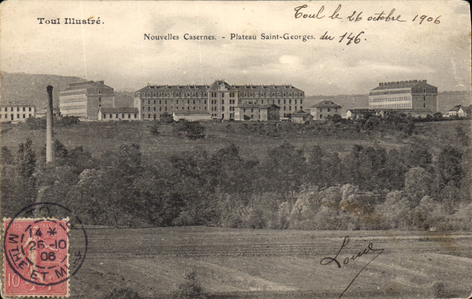 Nouvelles Casernes - Plateau Saint-Georges — Toul Illustré, n° 146