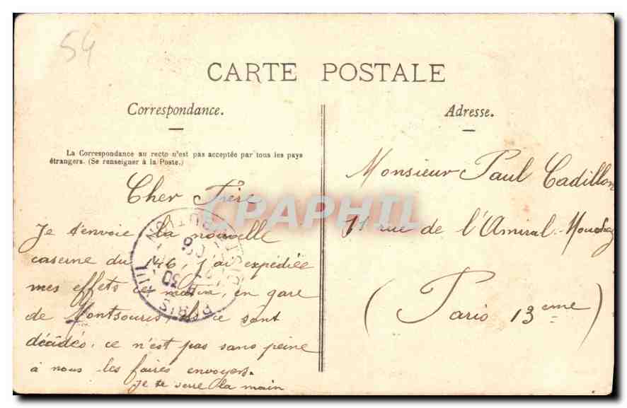 Nouvelles Casernes - Plateau Saint-Georges — Toul Illustré, n° 146 — Reverso
