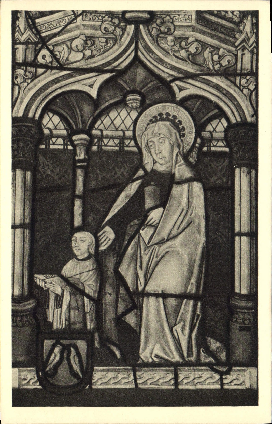 Vitrail de Sainte Madeleine — Musée historique Jornin, Nancy — Série IV, n°12