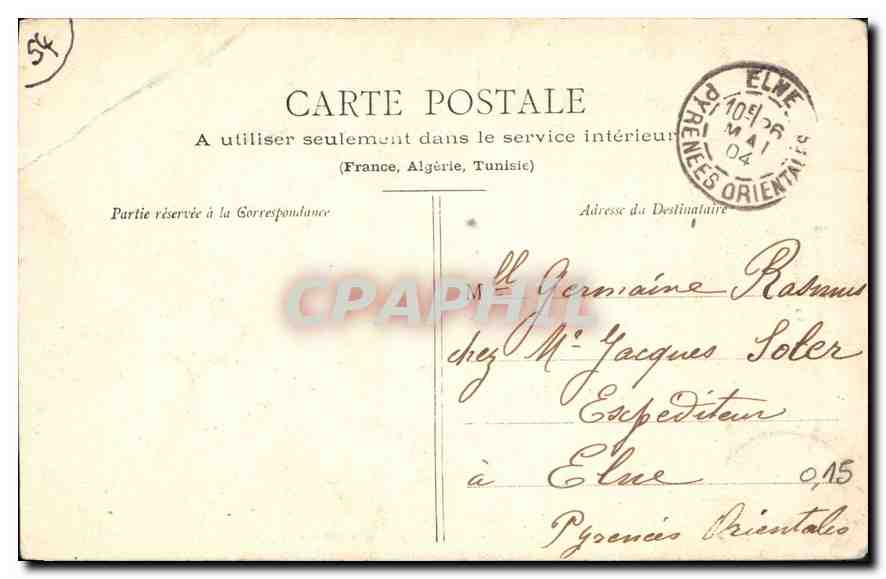CPA Toul Illustre La Cathedrale  — Verso