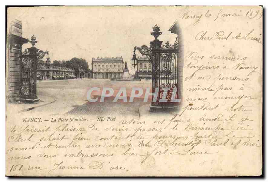 Nancy — La Place Stanislas — ND Phot