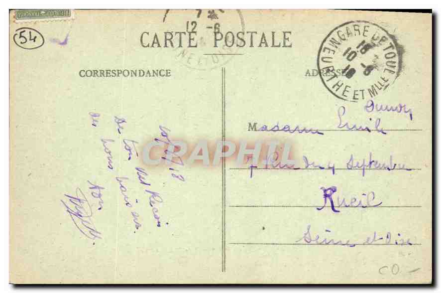 Toul Pittoresque - Portail de la Cathédrale — Gerdolle et Briquet, éditeurs, Toul - B-87 — Rückseite