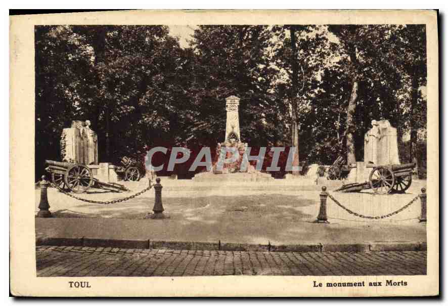 Toul — Le monument aux Morts — Imp. d'Art, Toul