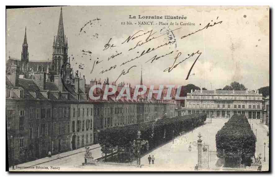 CPA Nancy Place de la Carriere 