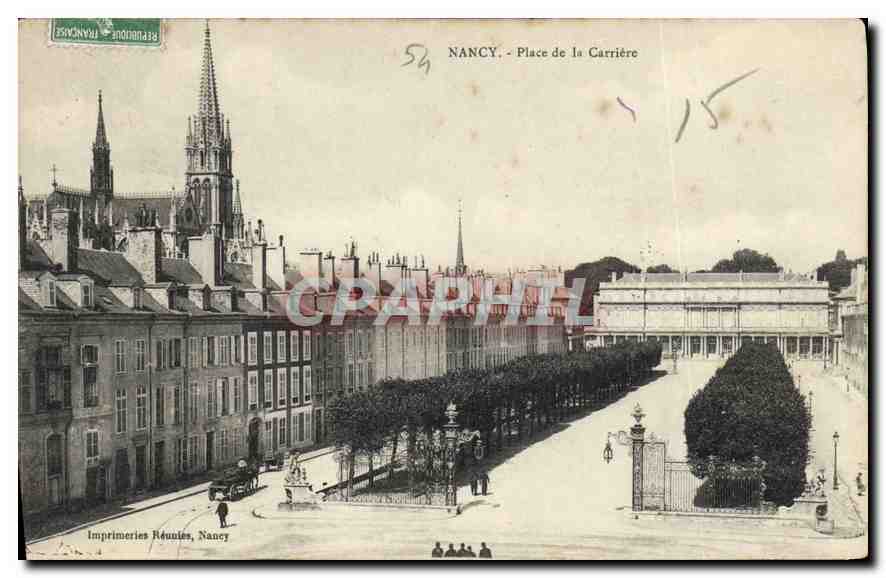 CPA Nancy Place de la Carriere 