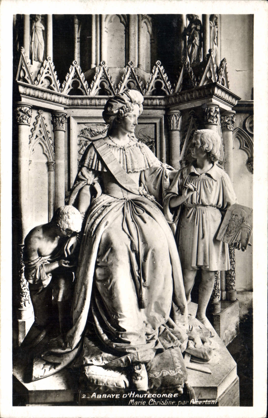 CPA Abbaye d'Hautecombe Marie Christine 
