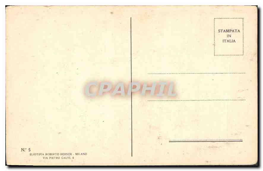 CPA Il Redentore Leonardo da Vinci 1452 1519  — Verso