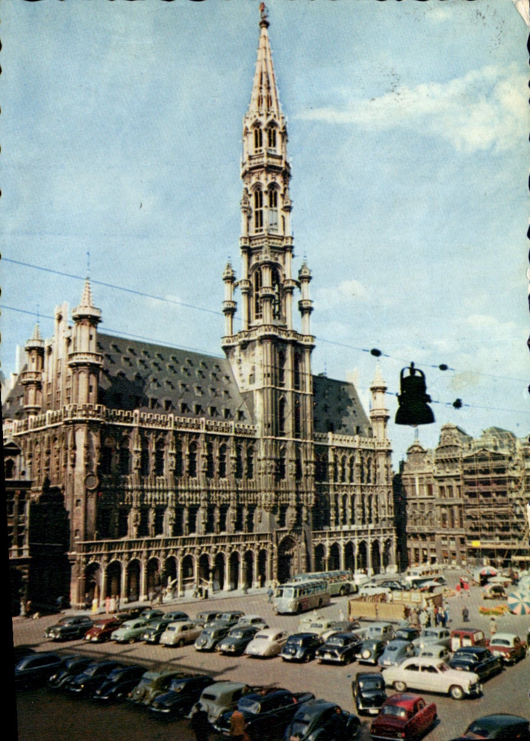 CPA Bruxelles Grand Place Hotel de Ville 