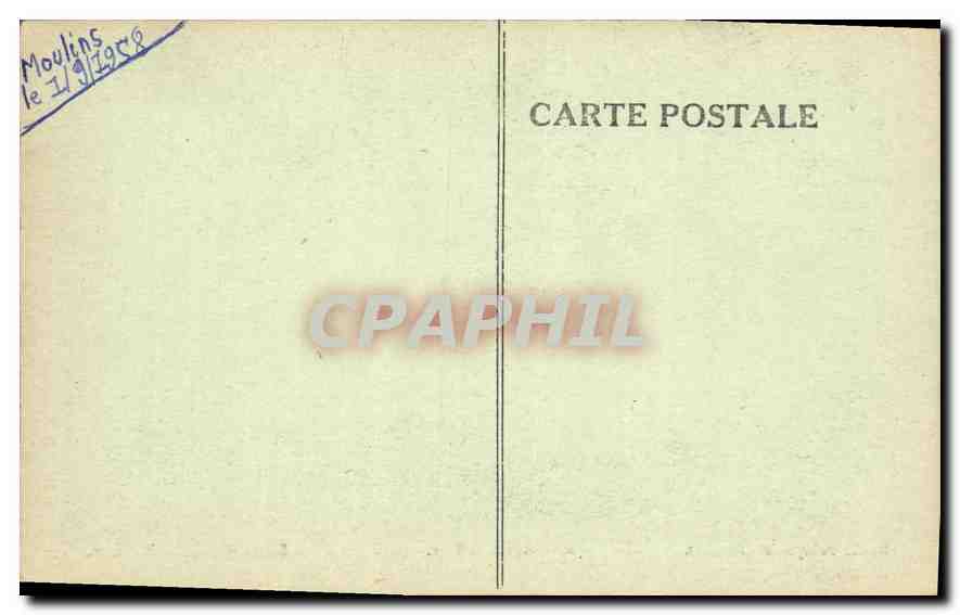 CPA Buste reliquaire XVII St Mayeul  — Rückseite