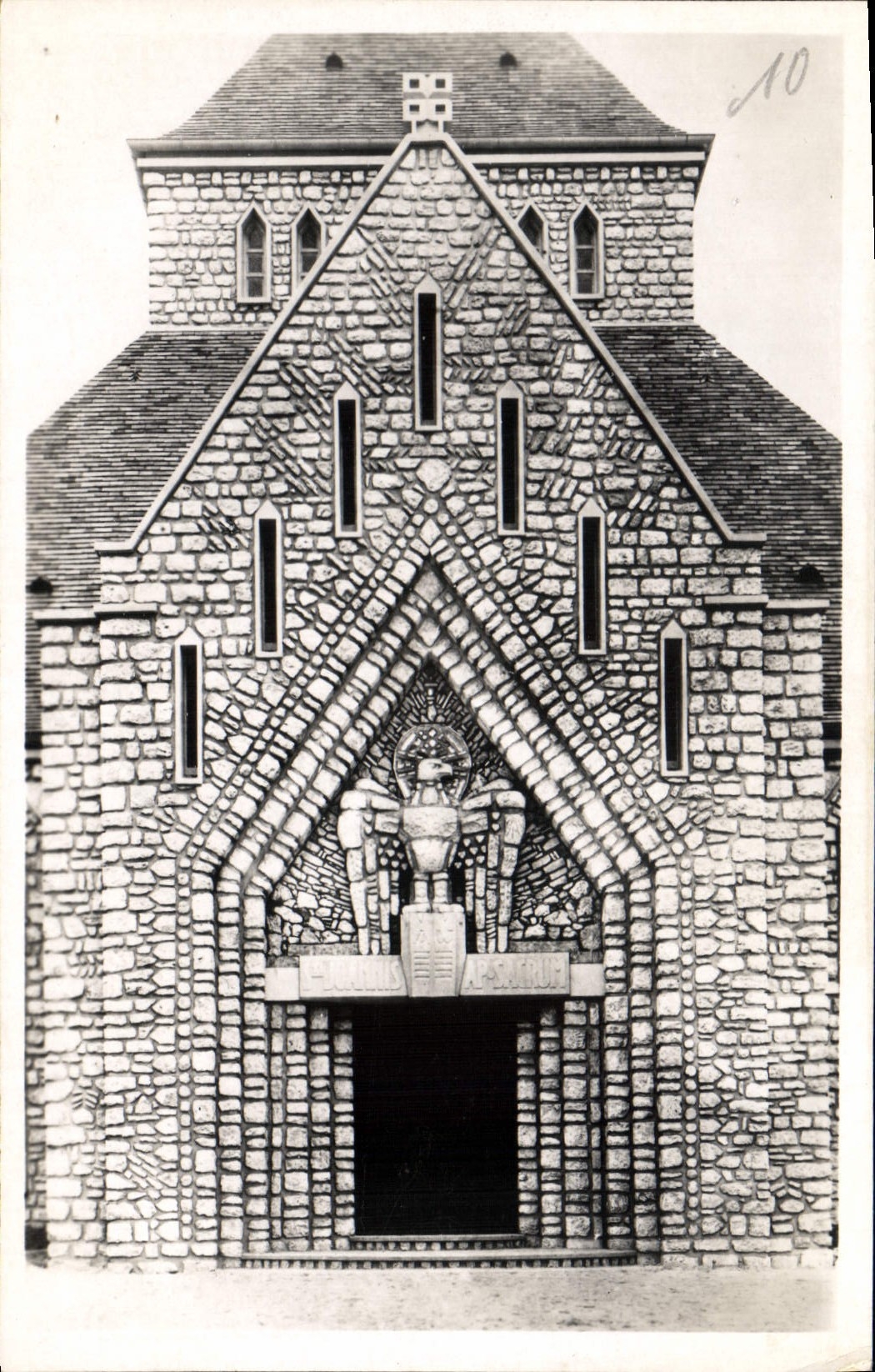 CPA Chapelle St Jean de Cachan Le Porche d'entree 