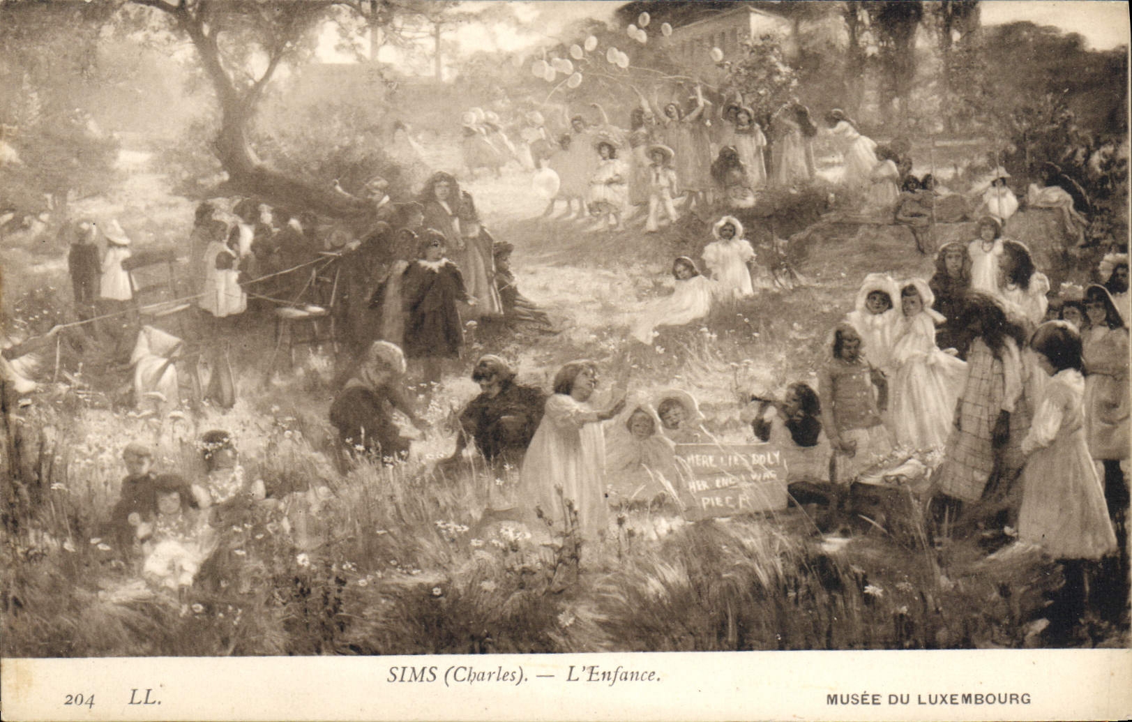 L'Enfance — SIMS (Charles) — Musée du Luxembourg