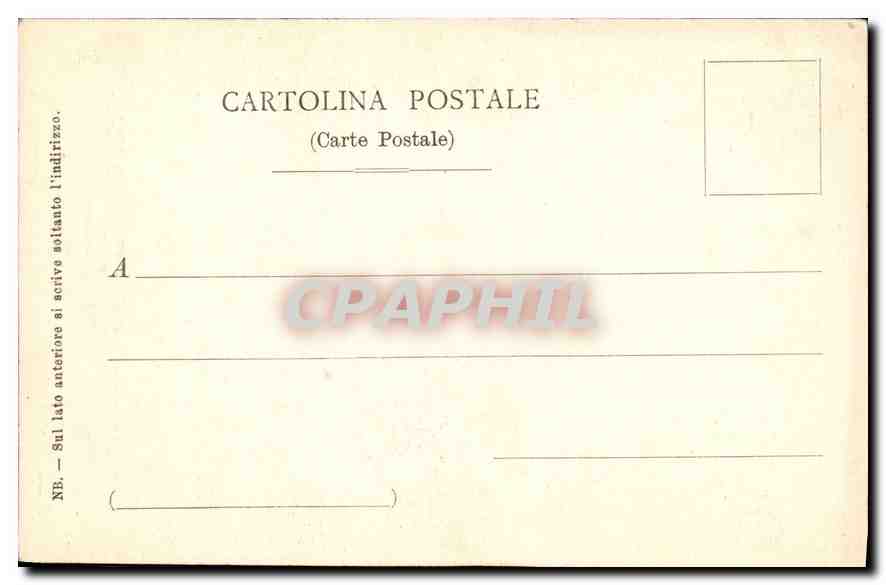 CPA Roma La Trasfigurazione del Salvatore  — Rückseite