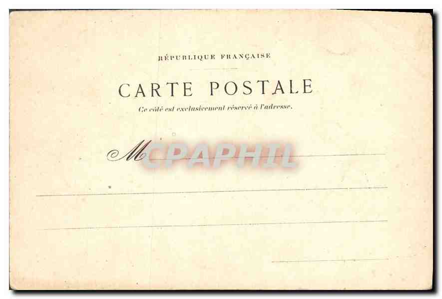 CPA Mezieres au XVII siecle  — Verso