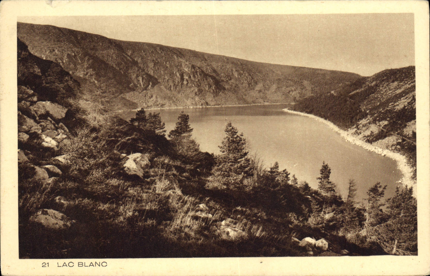 CPA Lac Blanc 
