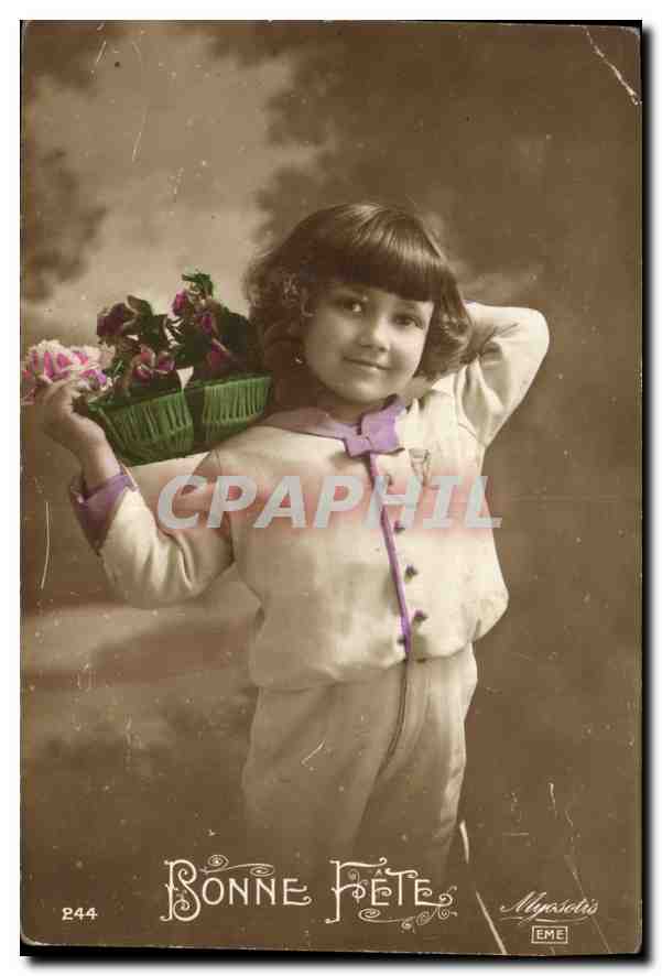 CPA Bonne Fete Enfant