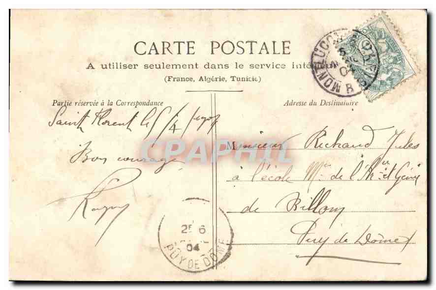 Mme Van Gelder — Opéra-Comique — Cliché H. Mannuel — Verso