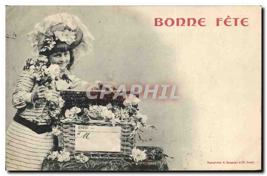 CPA Bonne Fete Enfant