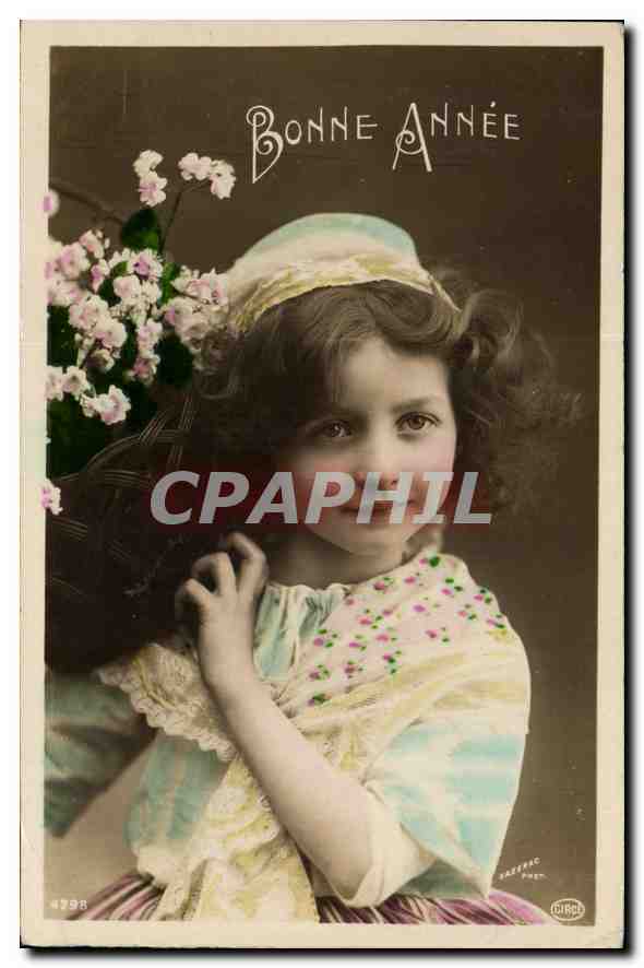 CPA Bonne Annee Enfant