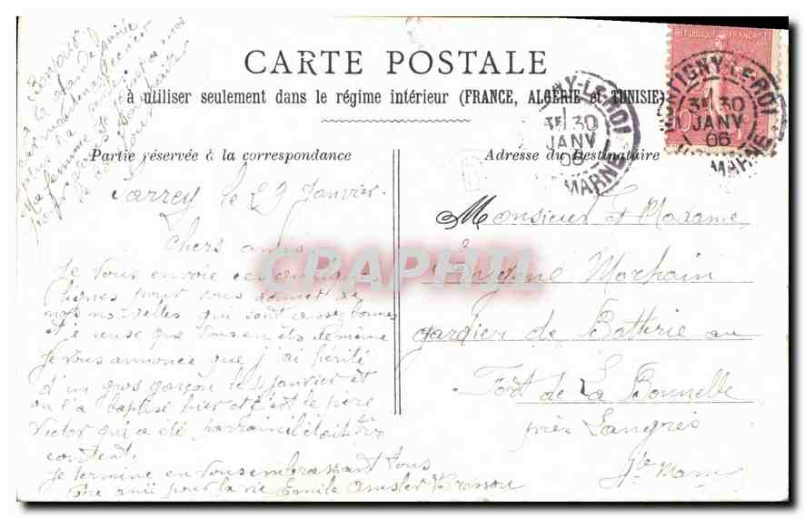 CPA Yvette d'Arcy du Nouveau Cirque Femme — Verso