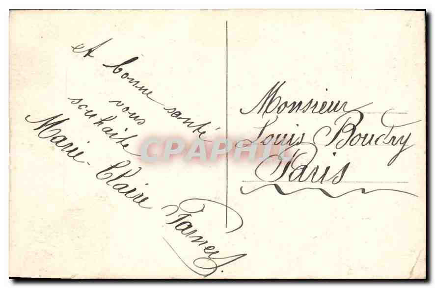 Enfant dans un cerf-volant décoré de fleurs — Bonne Année, j'apporte le Bonheur — DIX PARIS 2317½ — Reverso