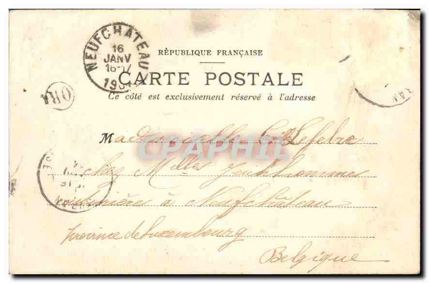 CPA Musique de chambre Enfants Piano — Rückseite