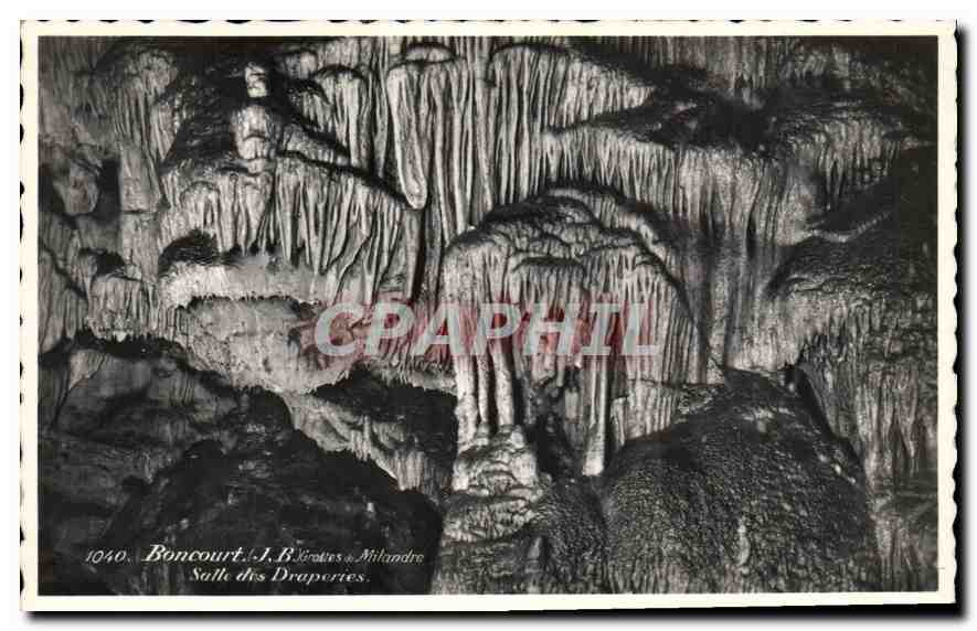 Grotte des Draperies — Boncourt — J.B. Béroux & Milandre