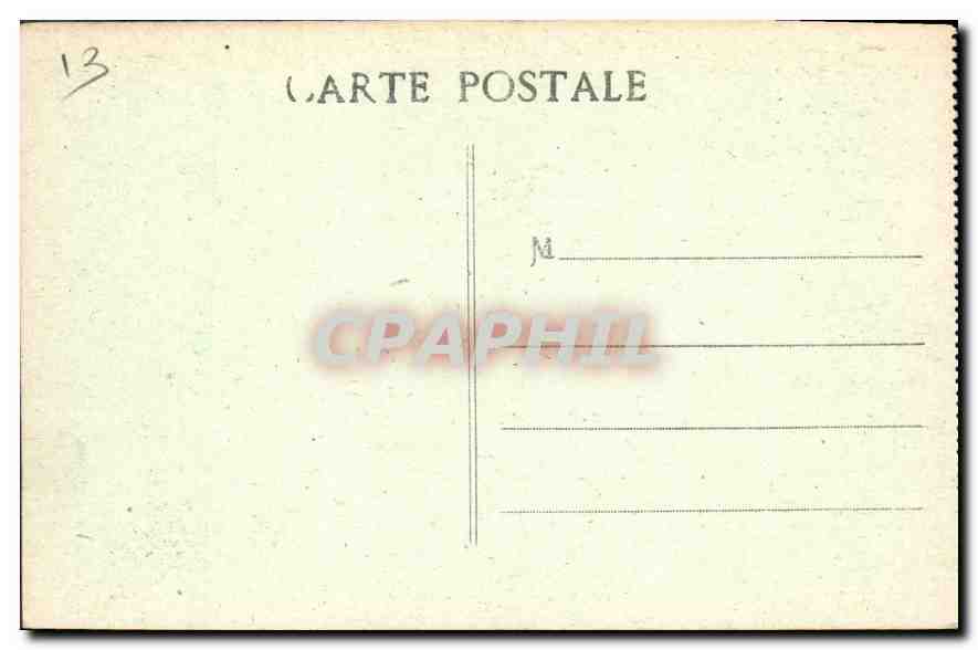 CPA Marseille ND de la Garde  — Verso