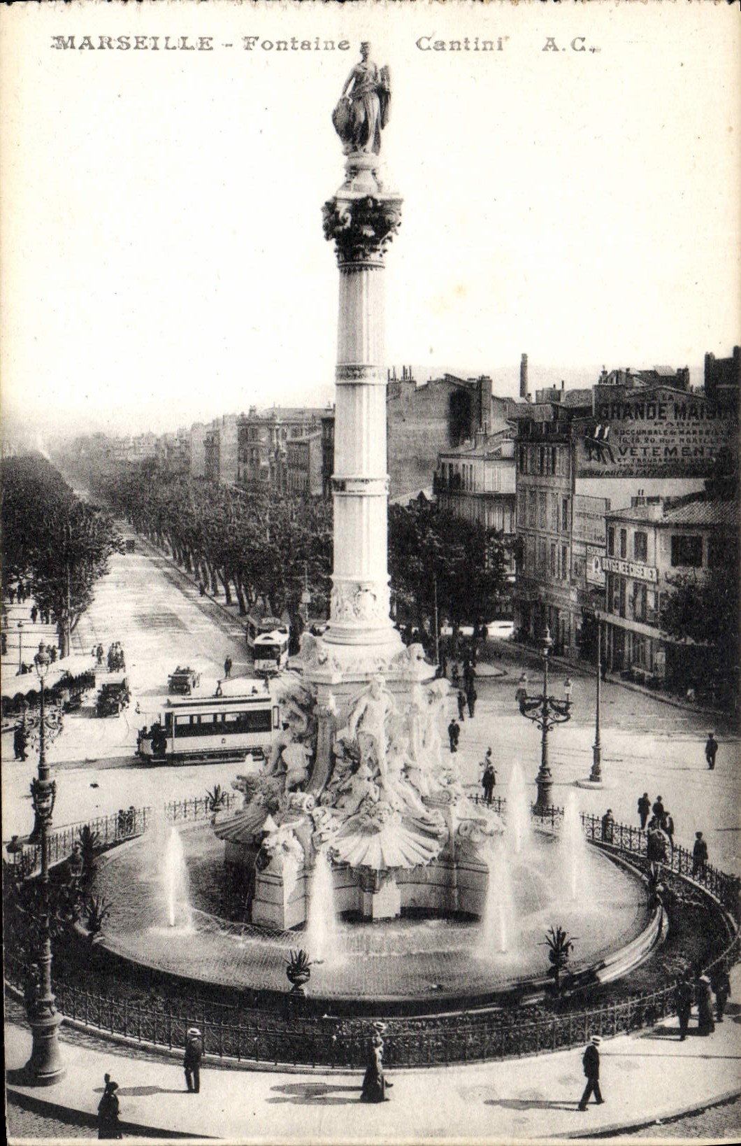 CPA Marseille Fontaine Cantini 