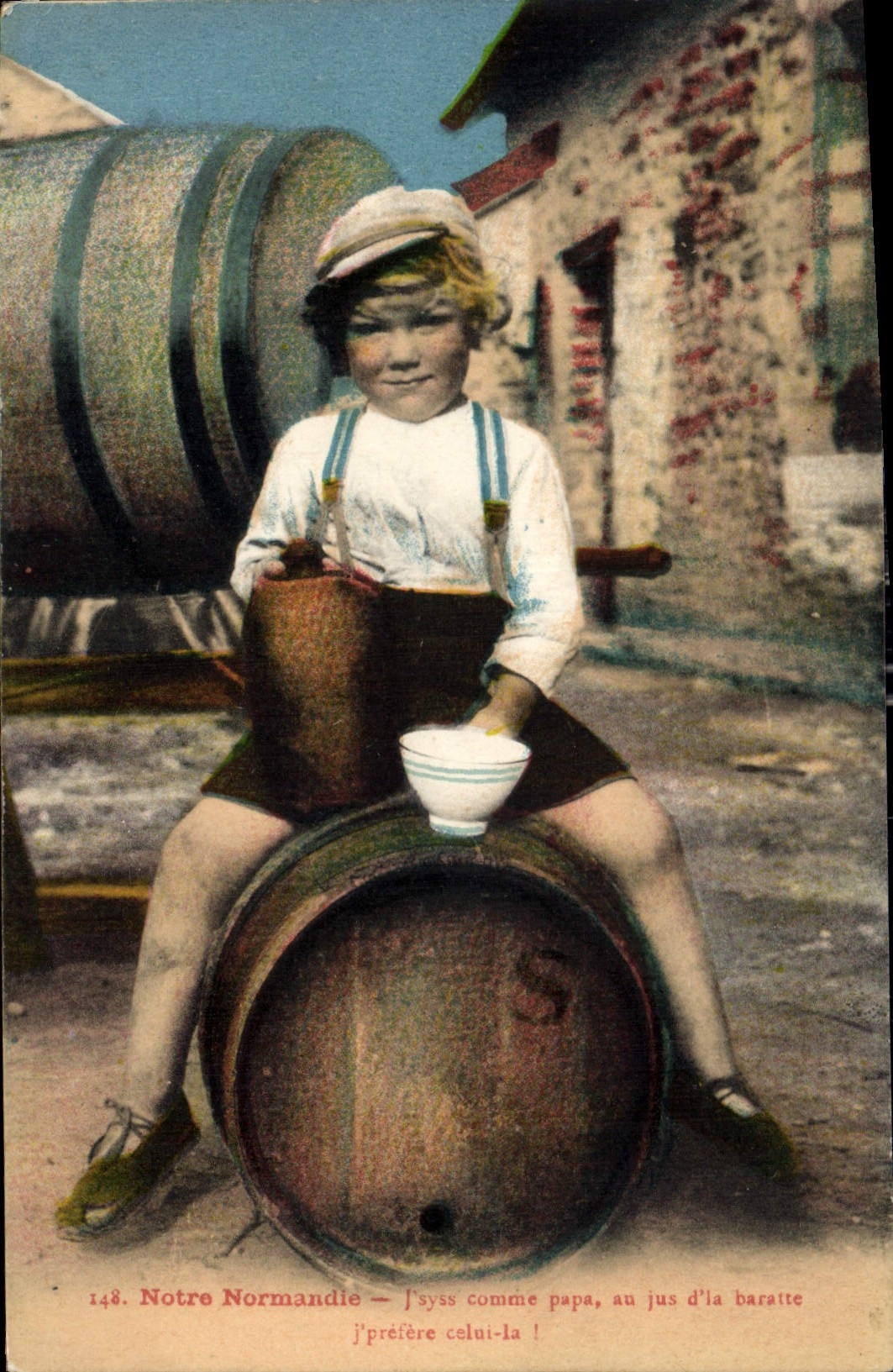 CPA Notre Normandie Enfant