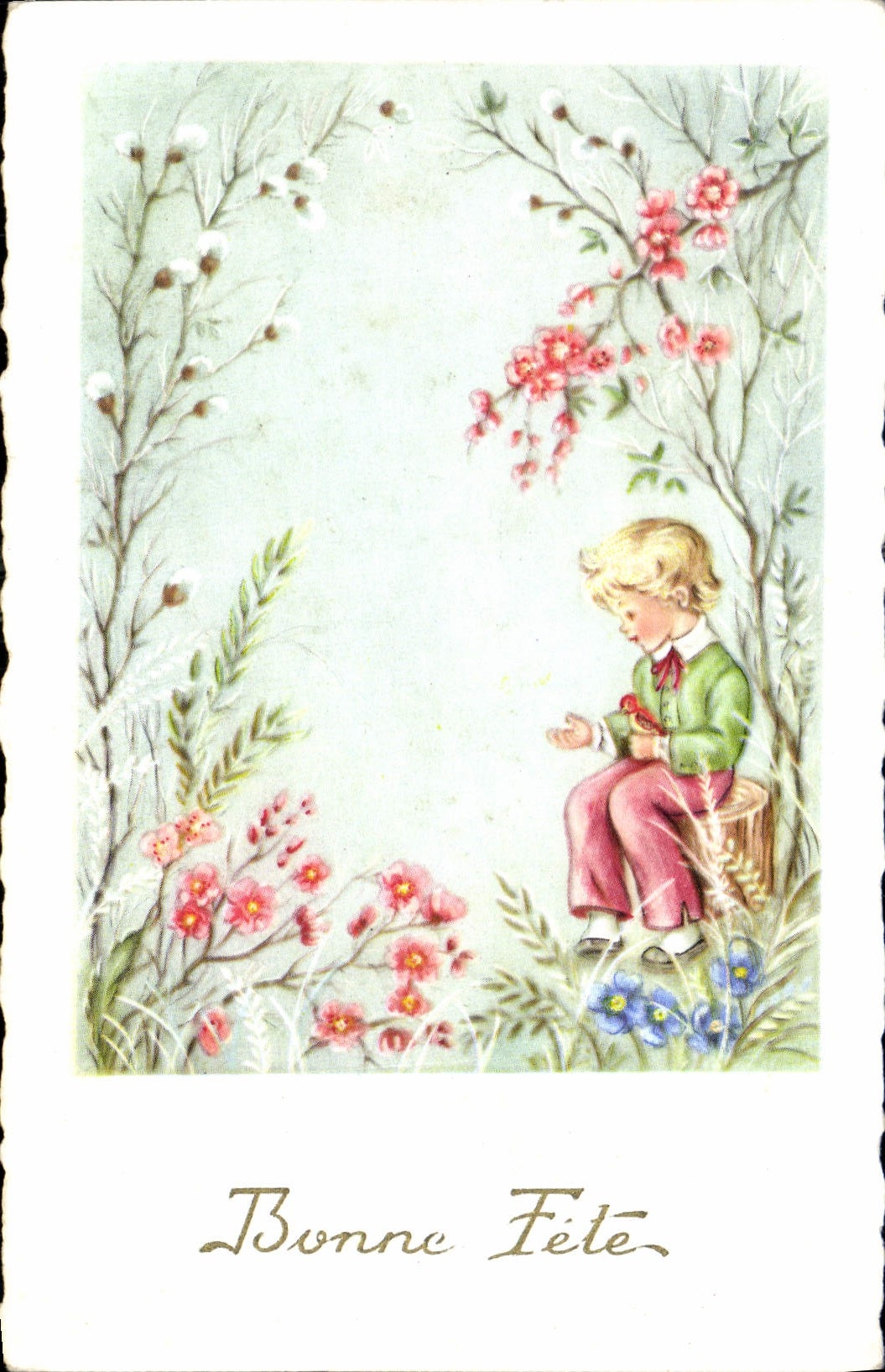 CPA Bonne Fete Enfant