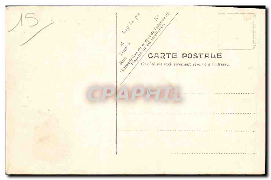 Le Lioran — Hôtels et Montagne de Vassivière — V.P. Paris — Verso