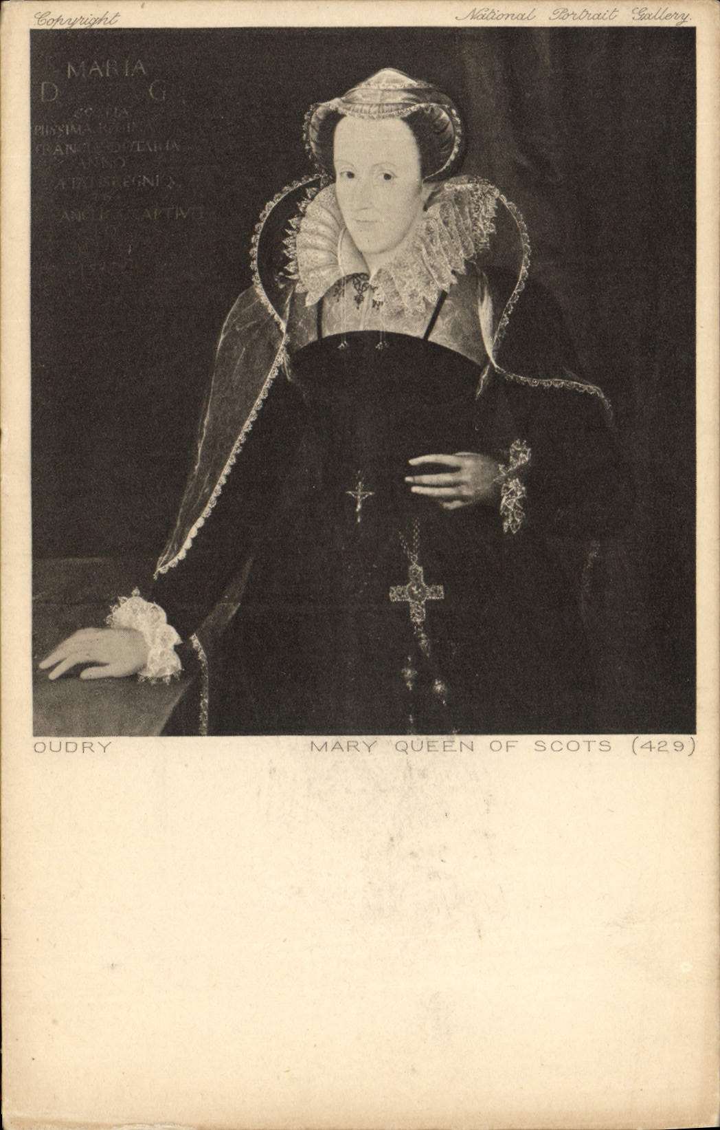 Mary Queen of Scots — National Portrait Gallery (429) — Oudry