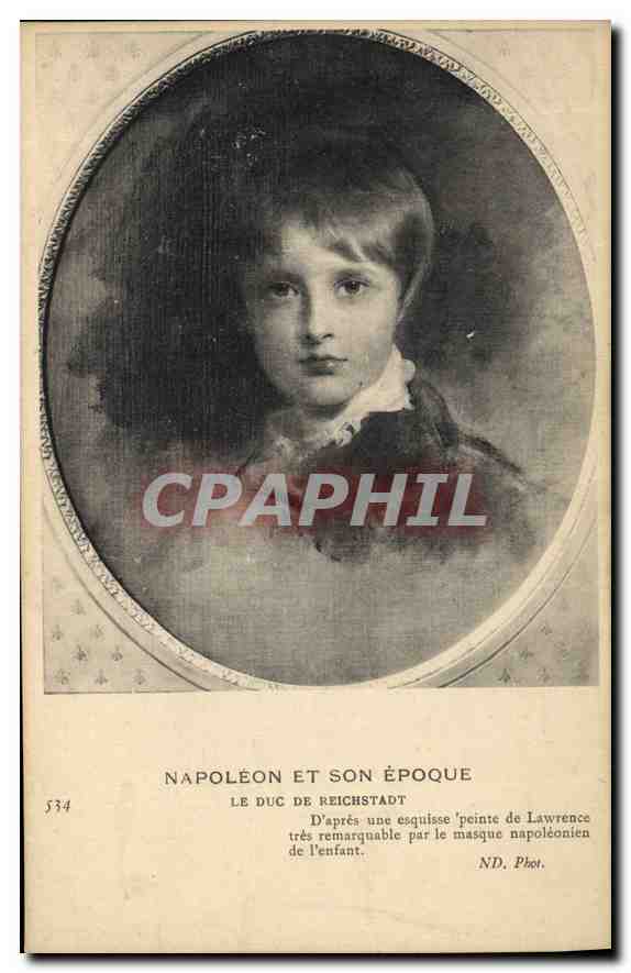 CPA Napoleon et son Epoque Le Duc de Reichstadt 