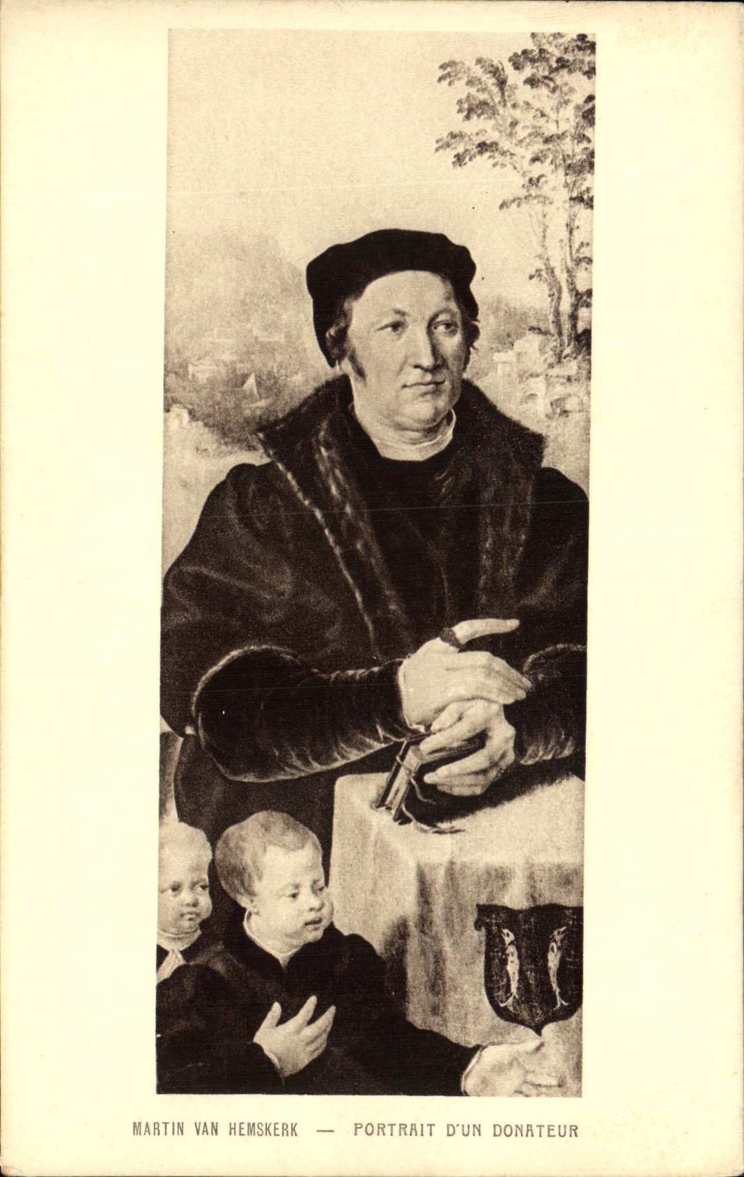Martin Van Hemskerk — Portrait d'un donateur — Musée des Beaux-Arts, Strasbourg
